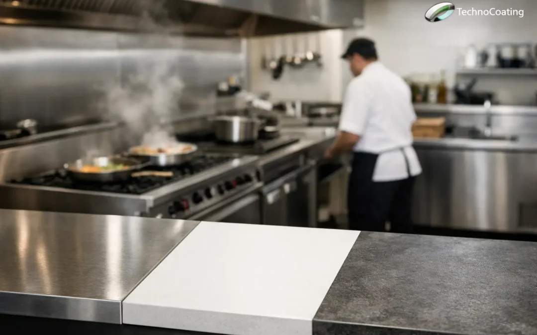 Mejores recubrimientos para cocinas industriales
